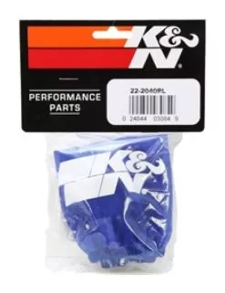 K&N Drycharger Air Filter Wrap - Round Tapered -Klim kn round tapered drycharger air filter wrap blue 1