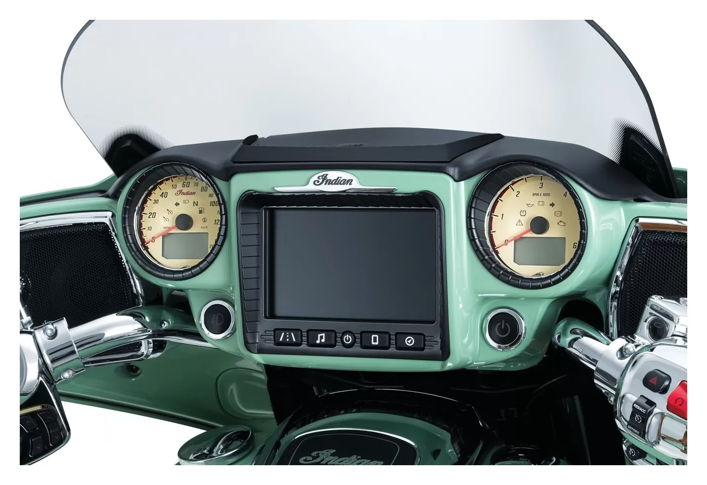 Kuryakyn Aztec Top Dash Accent For Indian Bagger 2017-2018 3 Kuryakyn Aztec Top Dash Accent For Indian Bagger 2017-2018 - Image 3