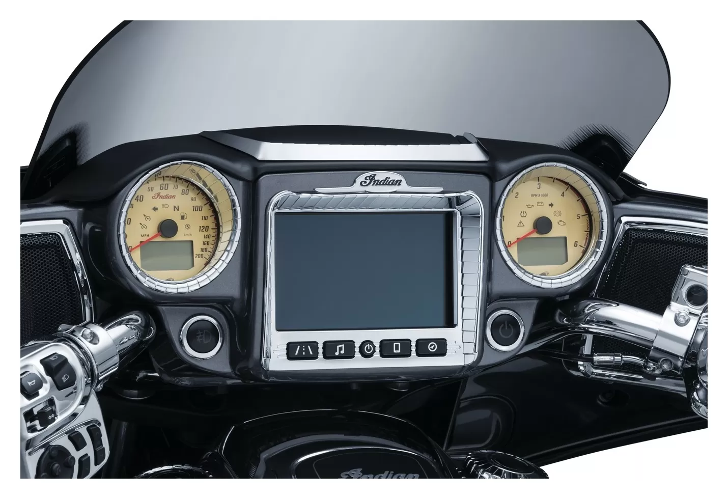Kuryakyn Aztec Top Dash Accent For Indian Bagger 2017-2018 6 Kuryakyn Aztec Top Dash Accent For Indian Bagger 2017-2018 - Image 6