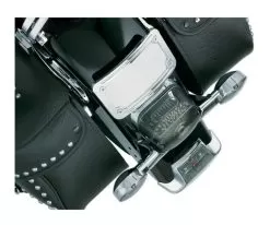 Kuryakyn Curved Laydown License Plate Frame Mount For Harley