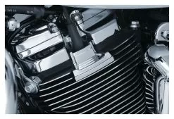 Kuryakyn Precision Spark Plug Covers For Harley Touring 2017-2023 -Klim kuryakyn precision spark plug covers for harley touring2017 chrome 1