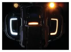 Kuryakyn Tracer LED Fairing Lower Grills For Harley Touring 2014-2023 -Klim kuryakyn tracer led fairing lower grills for harley touring20142020 6