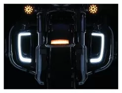 Kuryakyn Tracer LED Fairing Lower Grills For Harley Touring 2014-2023 -Klim kuryakyn tracer led fairing lower grills for harley touring20142020 7