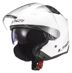 LS2 Copter Helmet - Solid -Klim ls2 copter helmet solid white 1