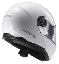LS2 Strobe Helmet -Klim ls2 helmets ls2 helmets strobe solid white 1