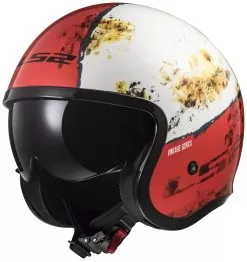 LS2 Spitfire Rust Helmet