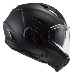 LS2 Valiant II Blackout Helmet -Klim ls2 valiant ii blackout helmet matte black 3