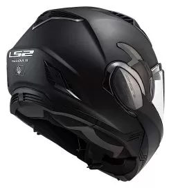 LS2 Valiant II Blackout Helmet -Klim ls2 valiant ii blackout helmet matte black 4