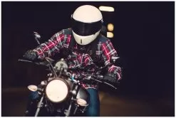 Merlin Hendrix Riding Shirt -Klim merlin hendrix riding shirt red navy 3