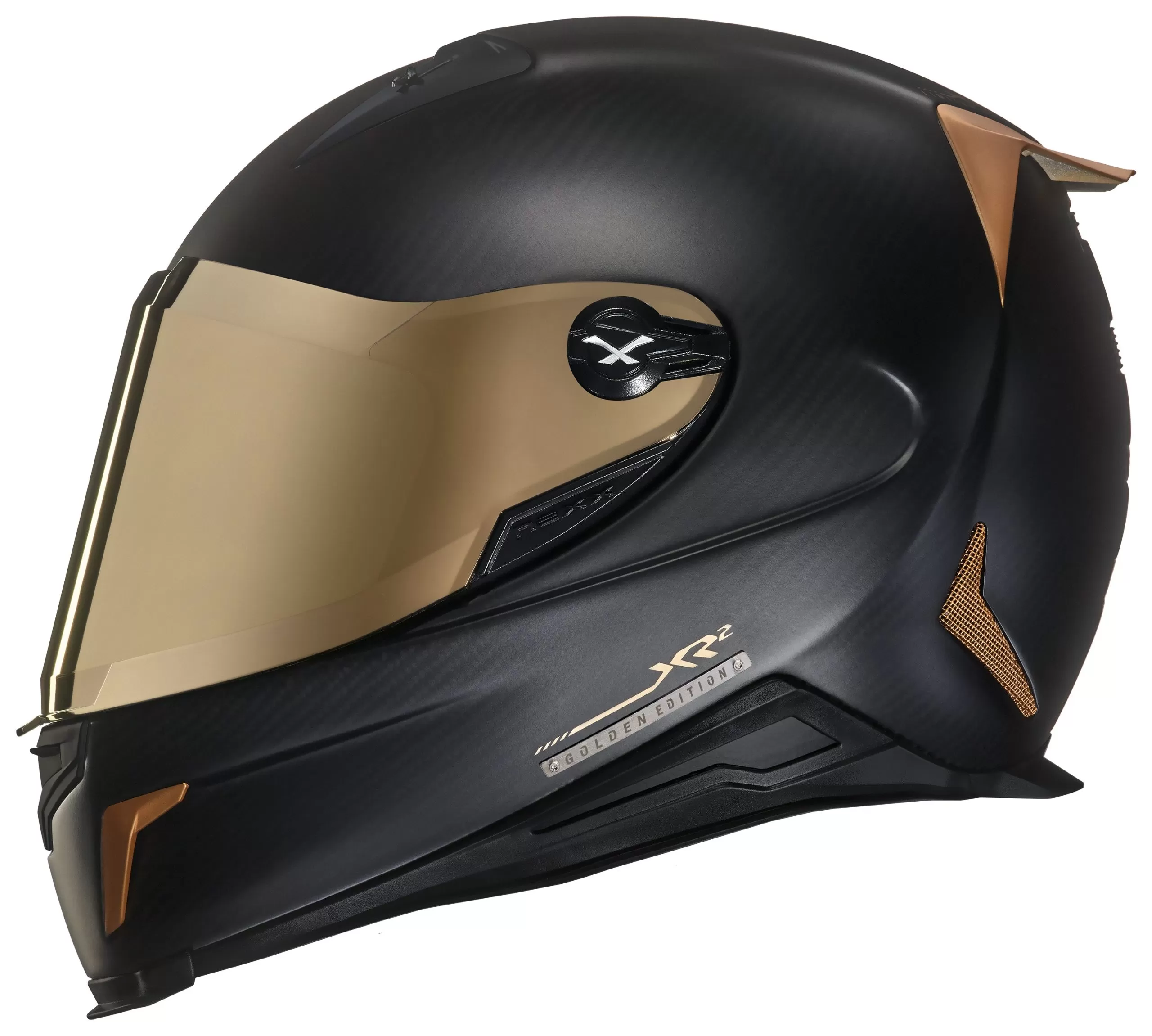Nexx XR2 Carbon Golden Edition Helmet 3 Nexx XR2 Carbon Golden Edition Helmet - Image 3