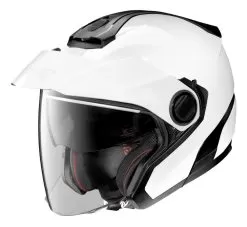 Nolan N40-5 Helmet -Klim nolan helmets n405 helmet mtl wht metallic white