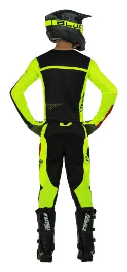 O'Neal Hardwear Air Slam Pants -Klim o neal hardwear air slam pants black hi viz yellow 3