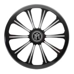 Performance Machine Super Gas Air Cleaner Intake Faceplate For Harley -Klim performance machine super gas air cleaner intake insert for harley revel