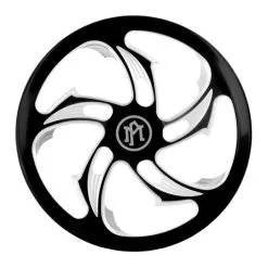 Performance Machine Super Gas Air Cleaner Intake Faceplate For Harley -Klim performance machine super gas air cleaner intake insert for harley rival