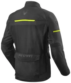 REV'IT! Safari 3 Jacket -Klim revit jacket safari black neon yellow 1