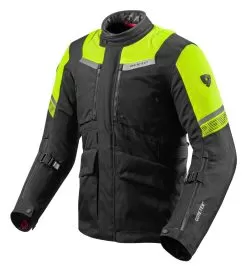 REV'IT! Neptune 2 GTX Jacket -Klim revit neptune2 gtxhv jacket black hi viz yellow