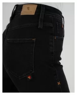 Riding Culture High Waist Women's Jeans -Klim riding culture high waist womens jeans black 4