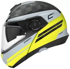 Schuberth C4 Pro Carbon Tempest Helmet -Klim schuberth c4 pro carbon tempest helmet yellow