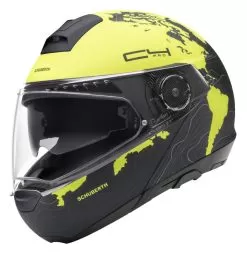 Schuberth C4 Pro Magnitudo Helmet -Klim schuberth c4 pro magnitudo helmet yellow