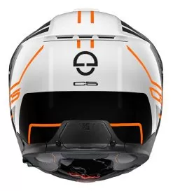 Schuberth C5 Master Helmet -Klim schuberth c5 master helmet black white orange 4