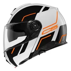 Schuberth C5 Master Helmet -Klim schuberth c5 master helmet black white orange 5