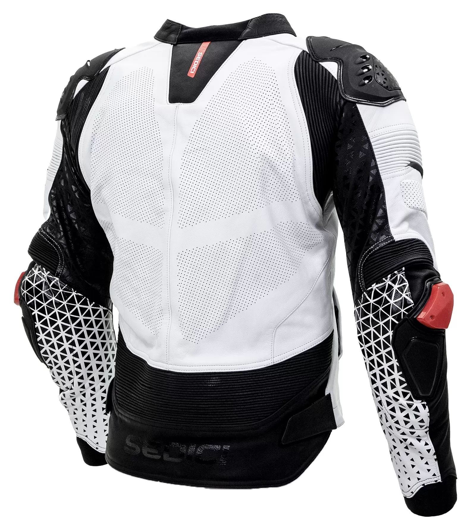 Sedici Corsa Perforated Leather Jacket 11 Sedici Corsa Perforated Leather Jacket - Image 11