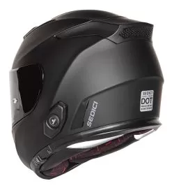 Sedici Strada II Parlare Bluetooth Helmet -Klim sedici strada2 parlare helmet matte black 4