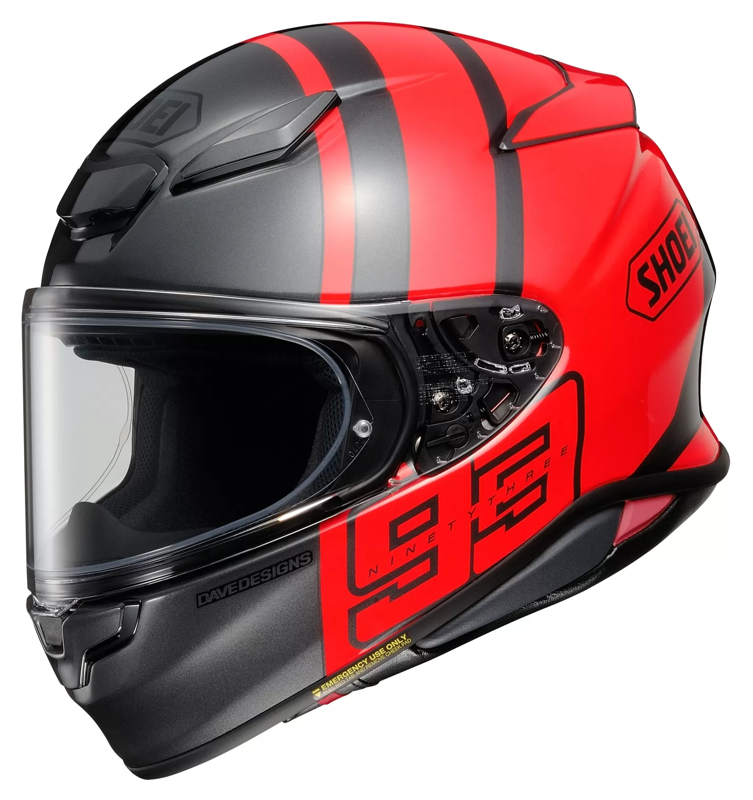 Shoei RF-1400 MM93 Track Helmet 1 Shoei RF-1400 MM93 Track Helmet