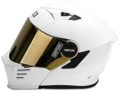 Simpson Mod Bandit Helmet 17 Simpson Mod Bandit Helmet -Klim simpson mod bandit helmet white 1