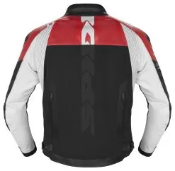 Spidi DP Progressive Hybrid Leather Jacket -Klim spidi dp progressive hybr black fluorescente yellow red 1