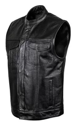 Street & Steel Redwood Leather Vest