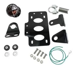 TC Bros 'Stop' Side Mount Tail Light / License Plate Bracket 5 TC Bros 'Stop' Side Mount Tail Light / License Plate Bracket -Klim tc bros stop side mount tail light license plate bracket 2
