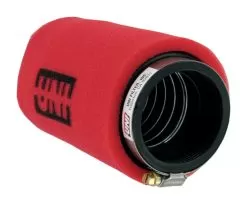 UNI Universal 2-Stage Clamp-On Straight Pod Air Filter -Klim uni universal2 stage clamp on pod filter straight 11